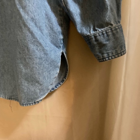 American Rave denim Shacket size large - Picture 5 of 7